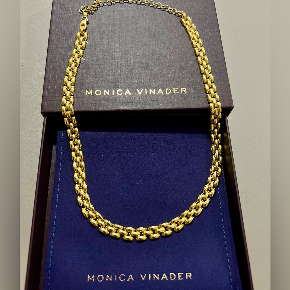 Monica Vinader Gold Heirloom Necklace